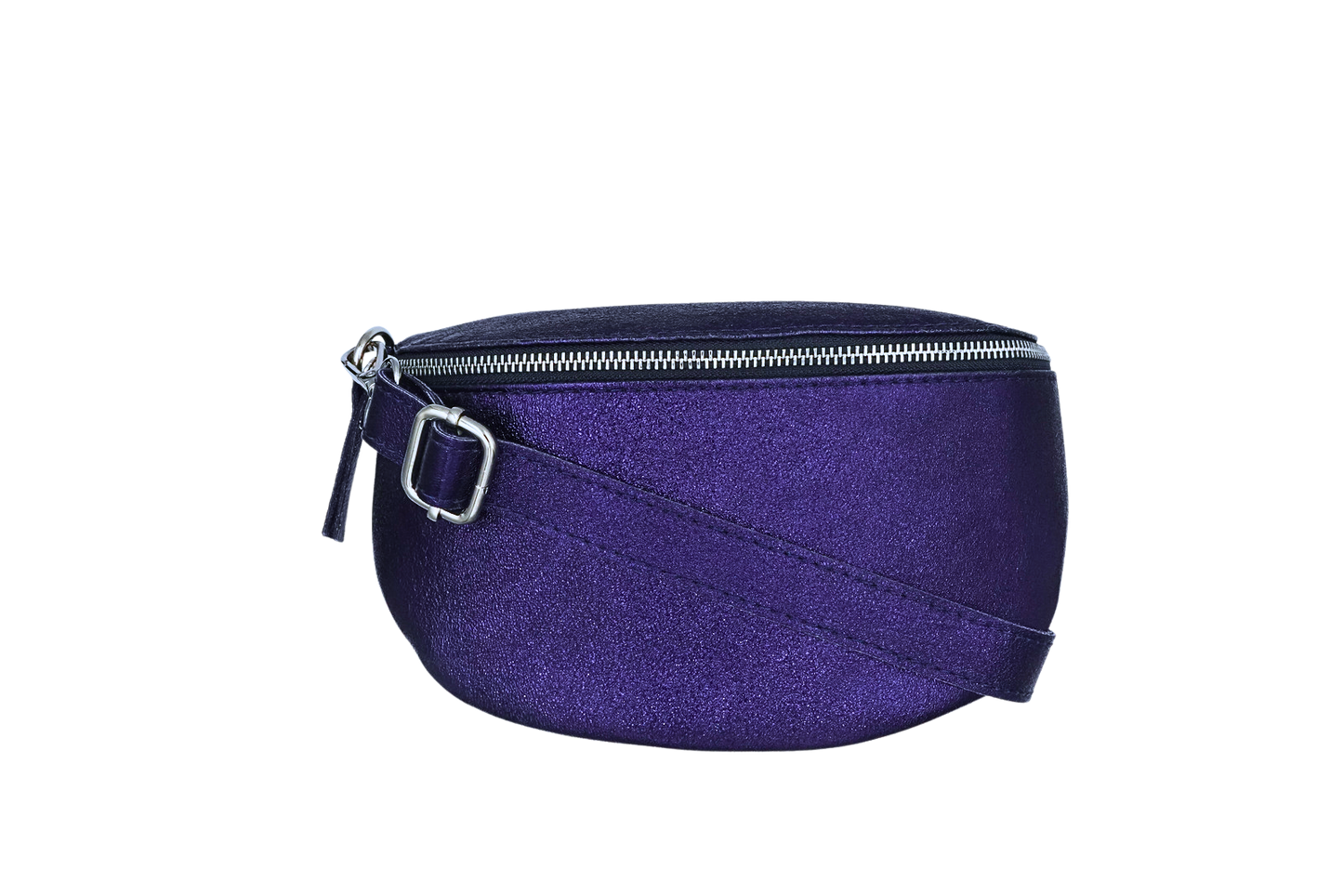 Heuptasje paars metallic